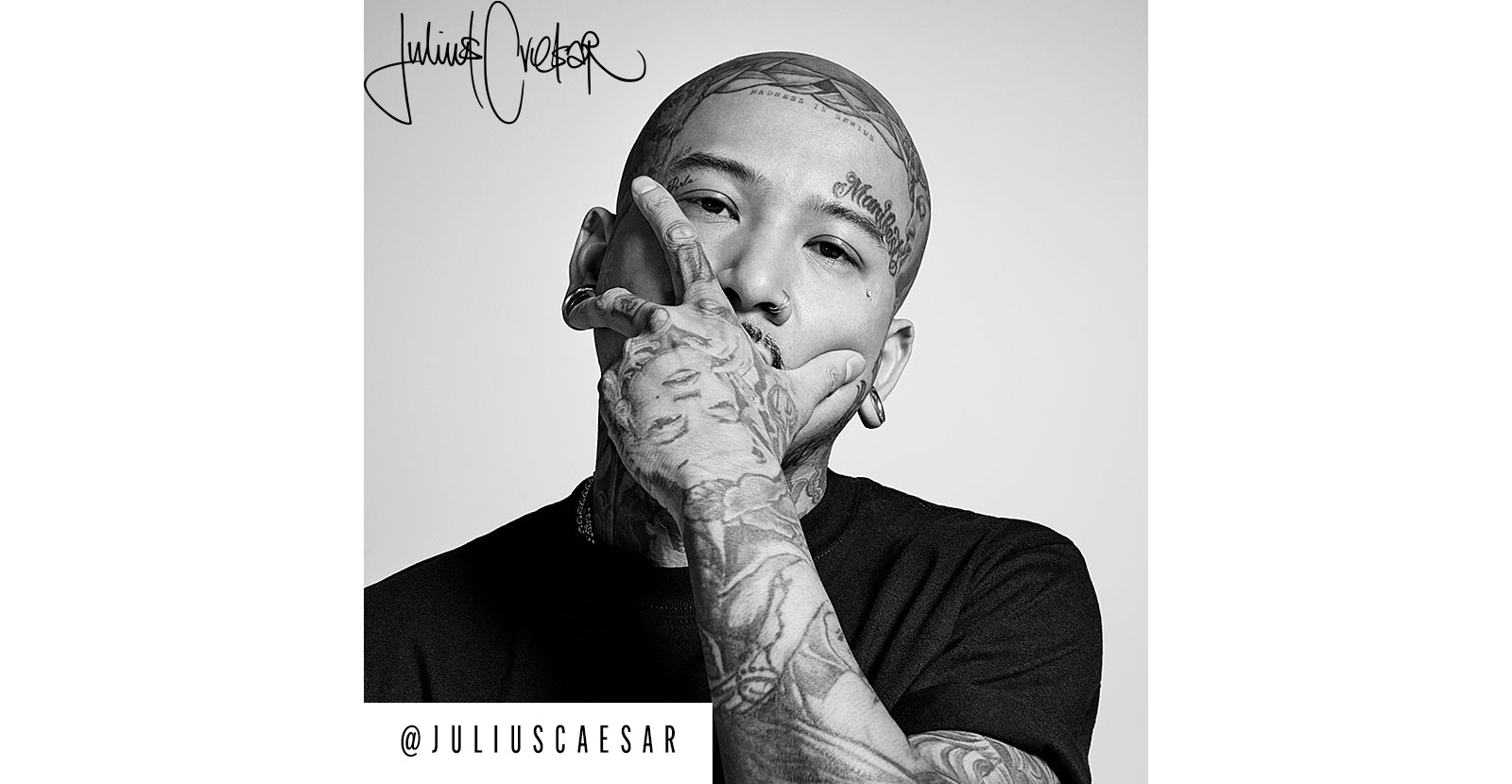 Julius Cvesar · barbier signature de la collection STMNT